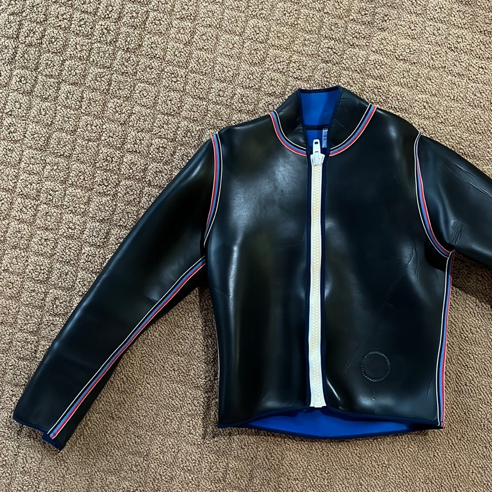 Neoprene wetsuit jacket